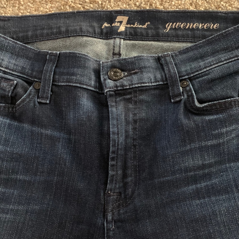 7 for all mankind straight leg jeans